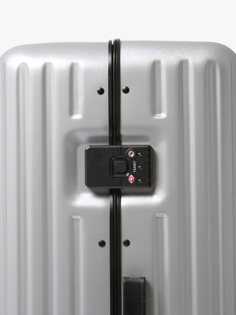 Harde Reiskoffer Washington Etrier Zilver washington L ander zicht 2